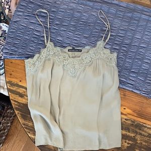 A + F lace camisole